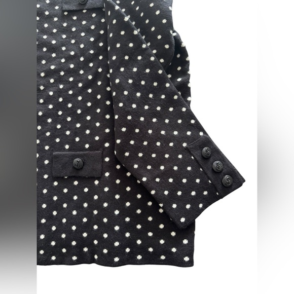 ANNE KLEIN POLKA DOT CARDIGAN NWT SIZE XS - Picture 3 of 11